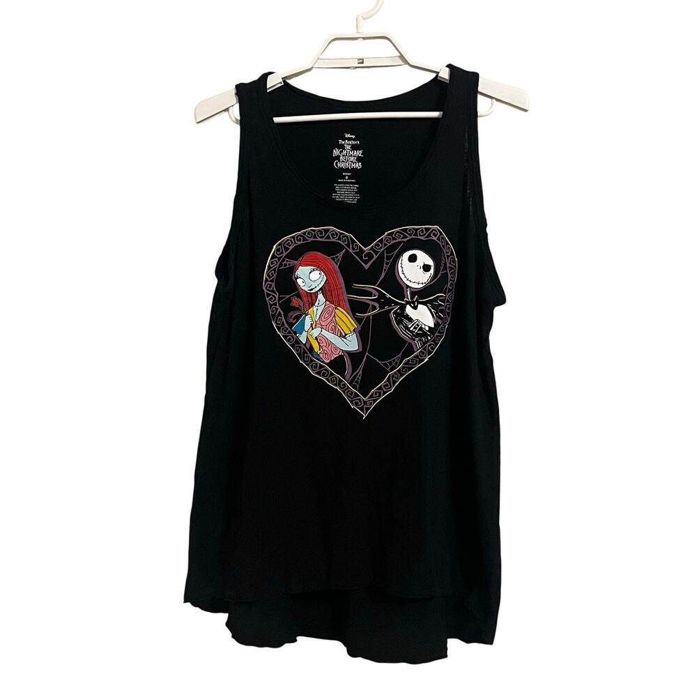 Disney Torrid NBC Jack & Sally Tank Top